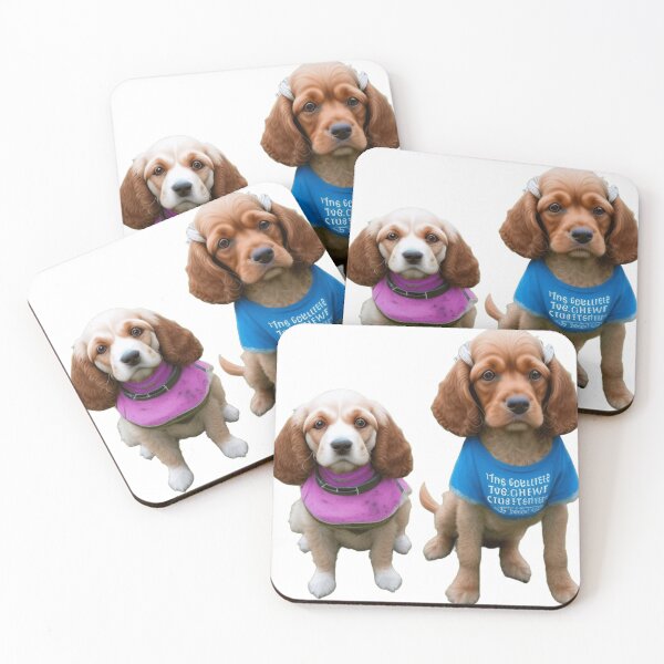 Item preview, un travieso y curioso cocker spaniel designed and sold by fotsasarsarm.