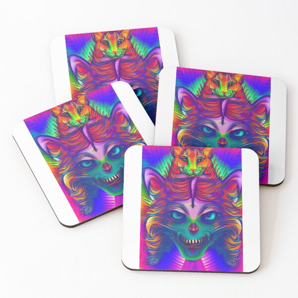 Item preview, Neon cats designed and sold by Stitch05.
