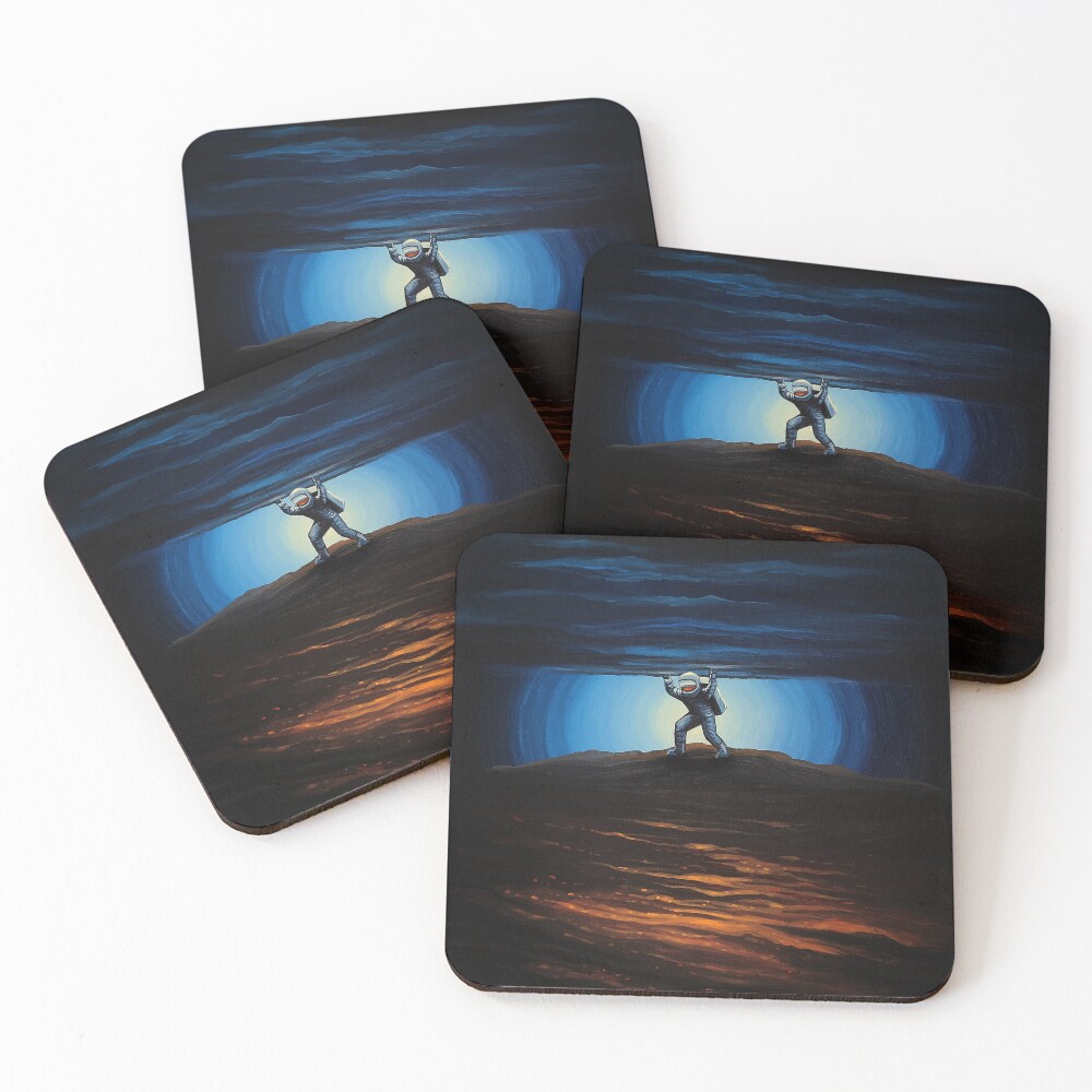 Item preview, Coasters (Set of 4) designed and sold by flooko.