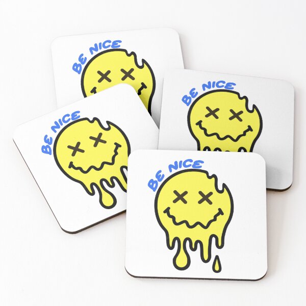 Item preview, Be Nice Melting Smiley Face designed and sold by danielbeda.