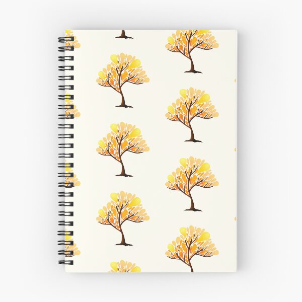 Item preview, Autumn colors abstract tree cottagecore and hygge sticker by DozyJov designed and sold by DozyJov.