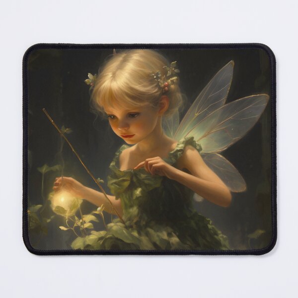 Item preview, Bookplate - Fairy with Firefly designed and sold by Glenn Slingsby.