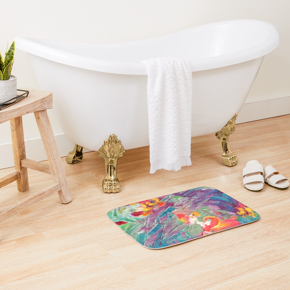 Aperçu de l'œuvre Tapis de bain créée et vendue par ElioraBousquet.