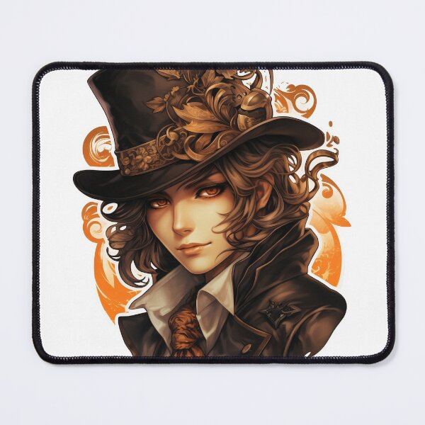Item preview, Code: Realize style - lady Character in anime style - sepia designed and sold by SGDesignonline.