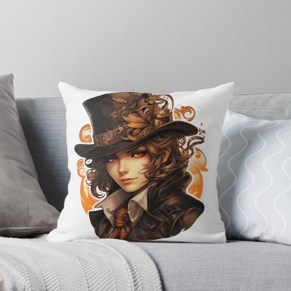 Item preview, Code: Realize style - lady Character in anime style - sepia designed and sold by SGDesignonline.