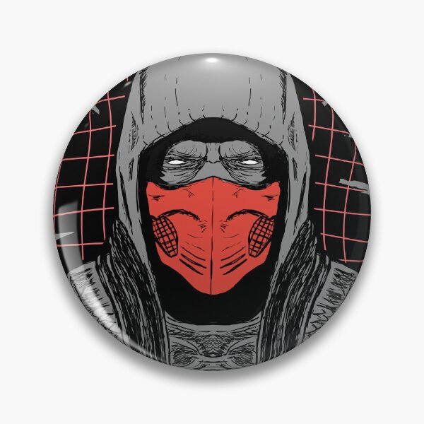 Item preview, Red-clad ninja in streetwear style designed and sold by deathanarchy.