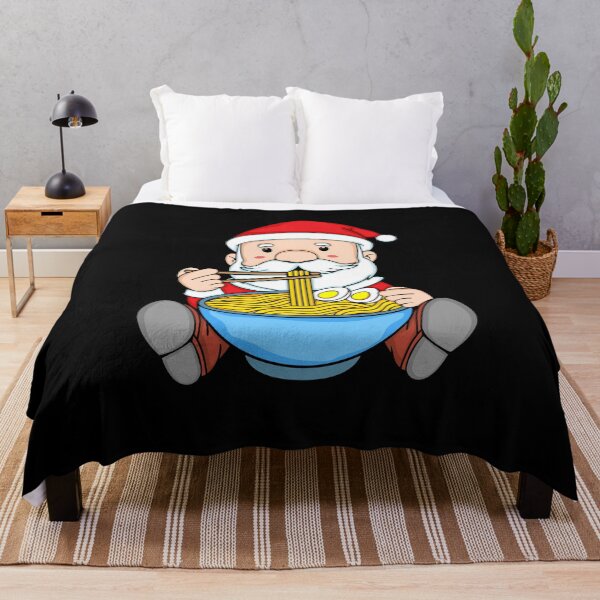 Item preview, Kawaii Ramen Noodles Christmas Santa Claus Ramen Bowl designed and sold by DSWShirts.