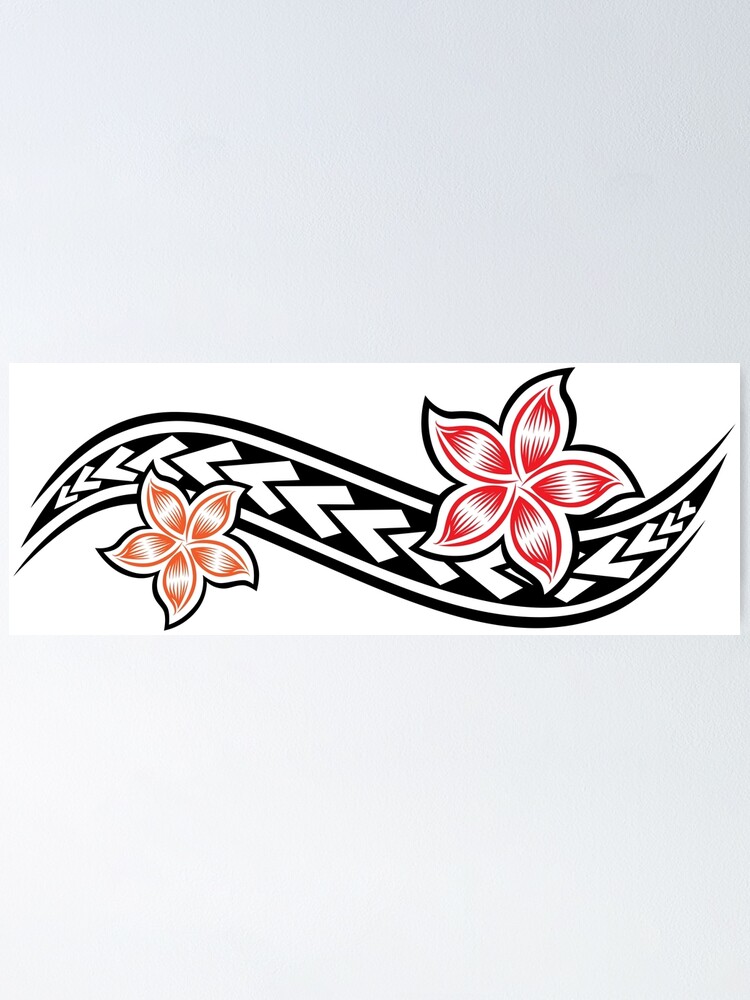 Abstract polynesian tattoo circle design Vector Image