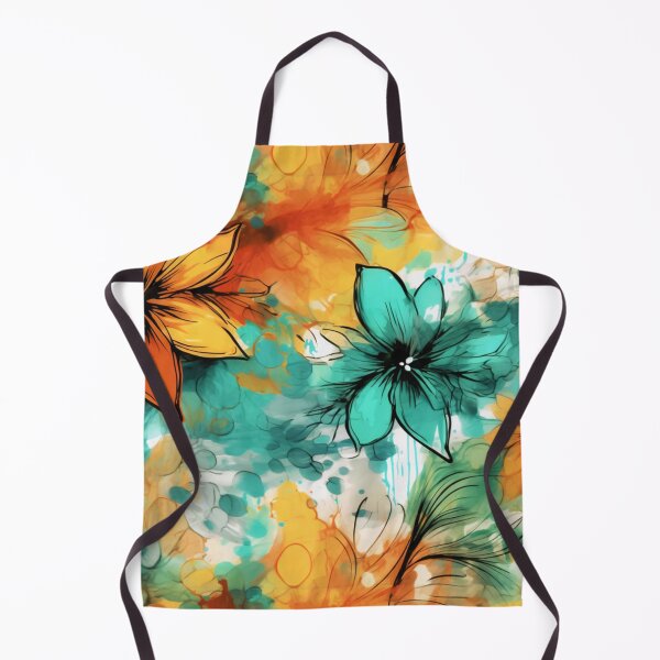 Item preview, Beautiful Ink washed Floral Splatter Pattern 15 designed and sold by Gypsykiss.