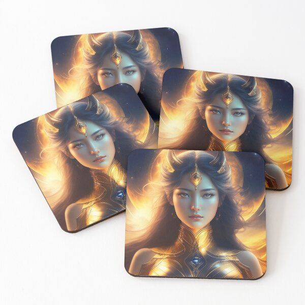 Item preview, Dawn Cosmic Goddess Woman Powerful designed and sold by CuratedChoices.
