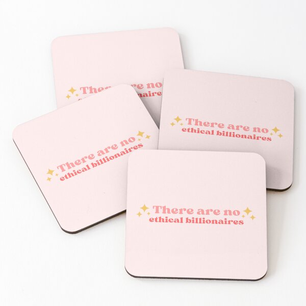 Item preview, There are no ethical billionaires | Eat the rich | Pink designed and sold by emcazalet.