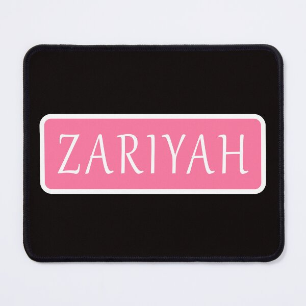 Item preview, Zariyah Girls Name designed and sold by Jeallan Designs.