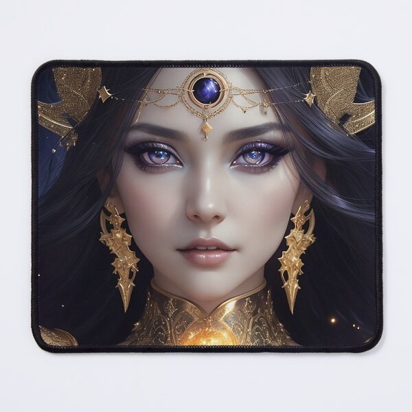 Item preview, Cosmic Witch Portrait designed and sold by CuratedChoices.