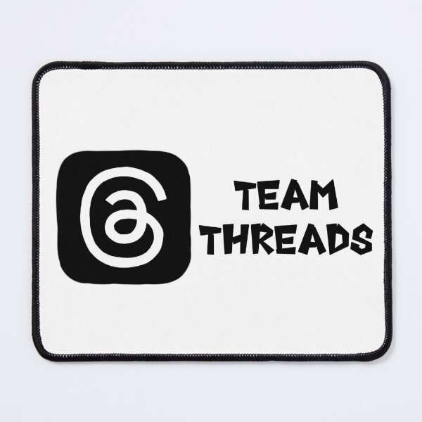 Item preview, Team Threads Apps Typography designed and sold by ArtRaftPro.