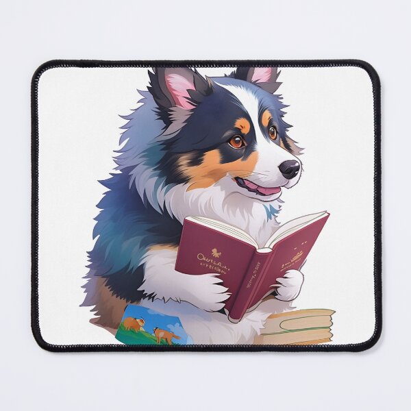 Item preview, Cute Reading Doggy designed and sold by RetroPrism.