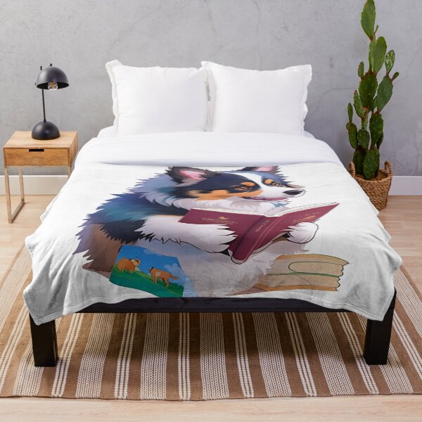 Item preview, Cute Reading Doggy designed and sold by RetroPrism.