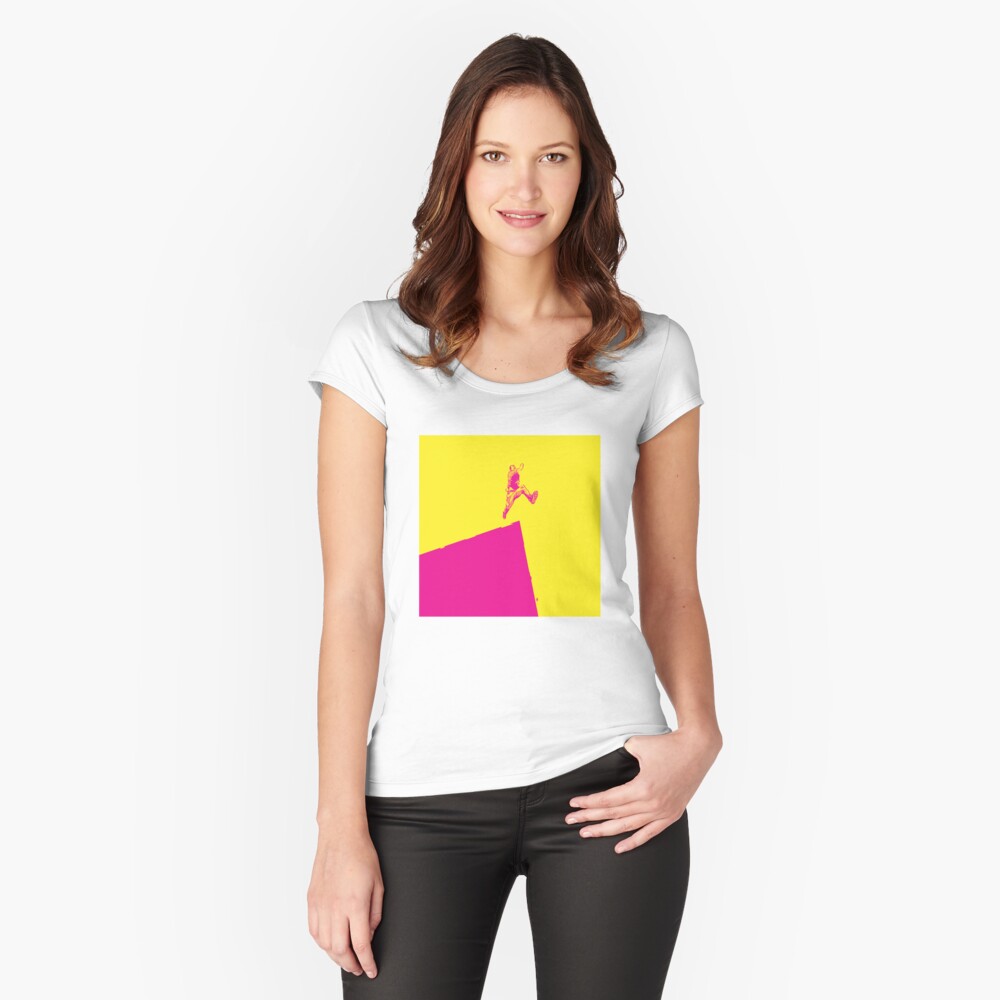 Item preview, Fitted Scoop T-Shirt designed and sold by artbyaurelien.