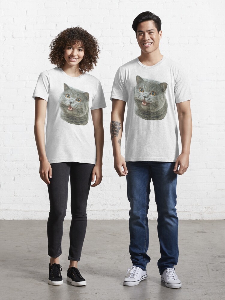 happy cat t shirt