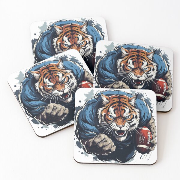 Item preview, tiger soccer player designed and sold by javierparra.