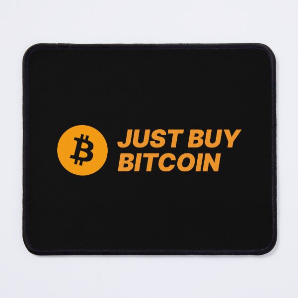 Item preview, Just Buy Bitcoin (Bitcoin Orange) designed and sold by NautilusMare.