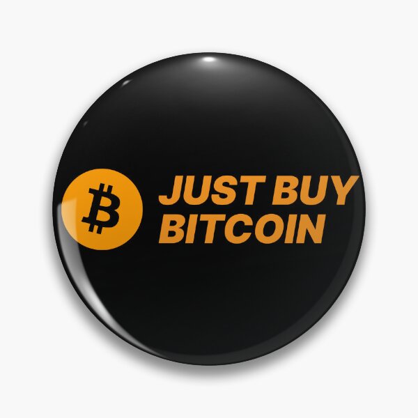 Item preview, Just Buy Bitcoin (Bitcoin Orange) designed and sold by NautilusMare.