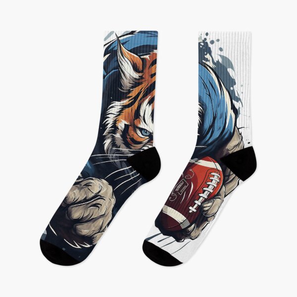 Item preview, tiger soccer player designed and sold by javierparra.