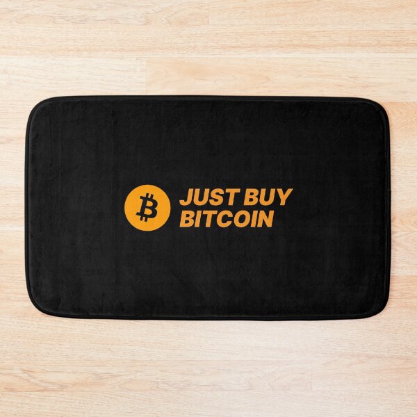 Item preview, Just Buy Bitcoin (Bitcoin Orange) designed and sold by NautilusMare.