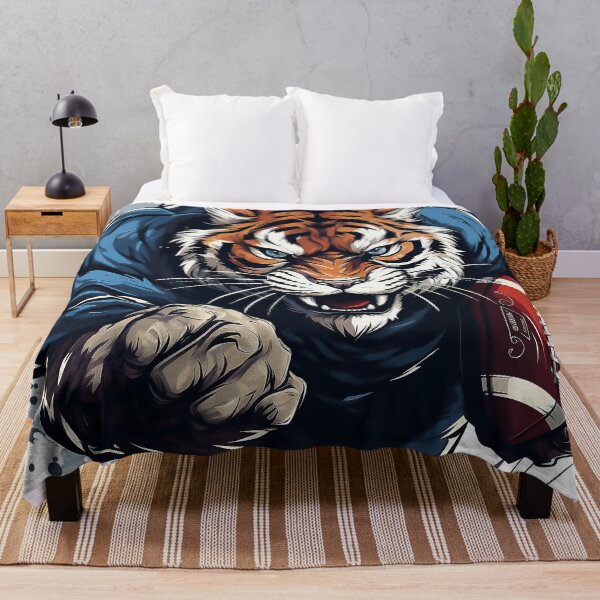 Item preview, tiger soccer player designed and sold by javierparra.