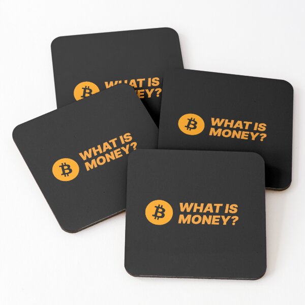 Item preview, What Is Money? - Bitcoin (Bitcoin Orange) designed and sold by NautilusMare.