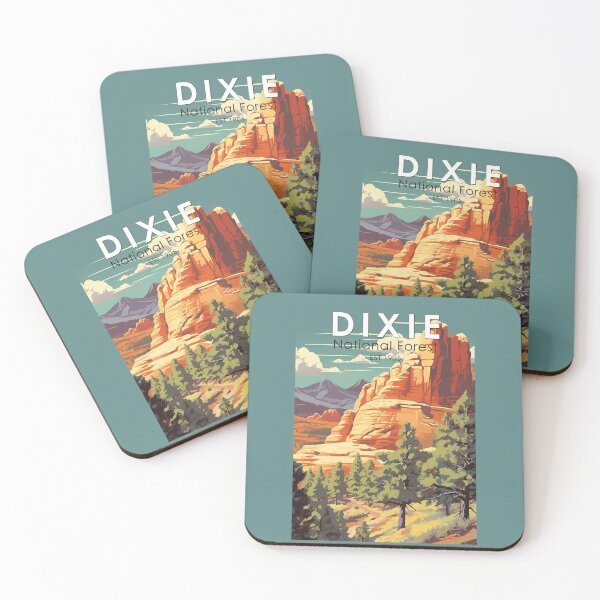 Artikelvorschau, Dixie National Forest Utah Reisekunst Vintage entworfen und verkauft von KrisSidDesigns.