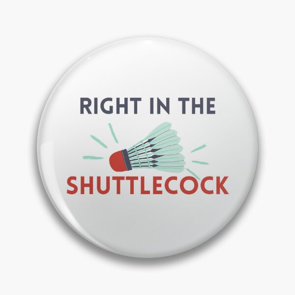 Item preview, Right in the shuttlecock designed and sold by Moth Hawke Designs.