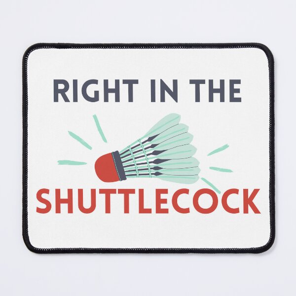 Item preview, Right in the shuttlecock designed and sold by Moth Hawke Designs.