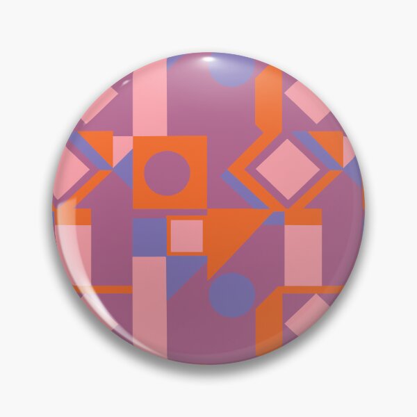 Item preview, Mcm 081 - abstract pattern - (blue, orange and pink) designed and sold by leartset.