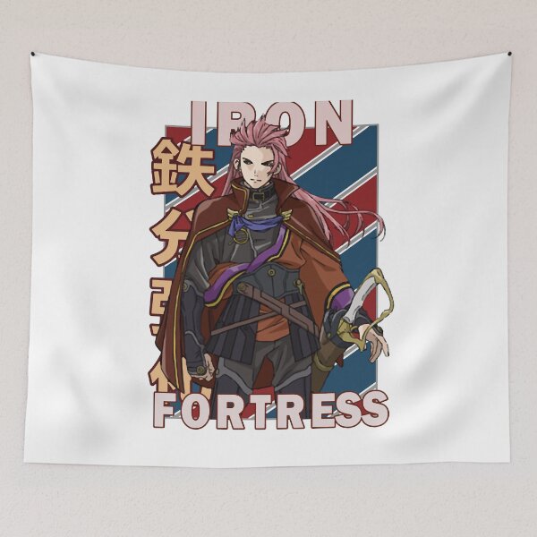 Item preview, Biba Kabaneri of the Iron Fortress Kotetsujo no Kabaneri Retro Blue Red Design designed and sold by teagan-powerz.