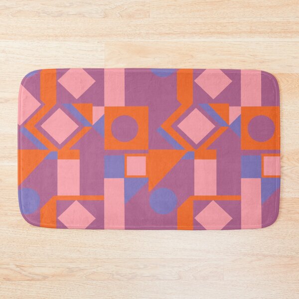 Item preview, Mcm 081 - abstract pattern - (blue, orange and pink) designed and sold by leartset.