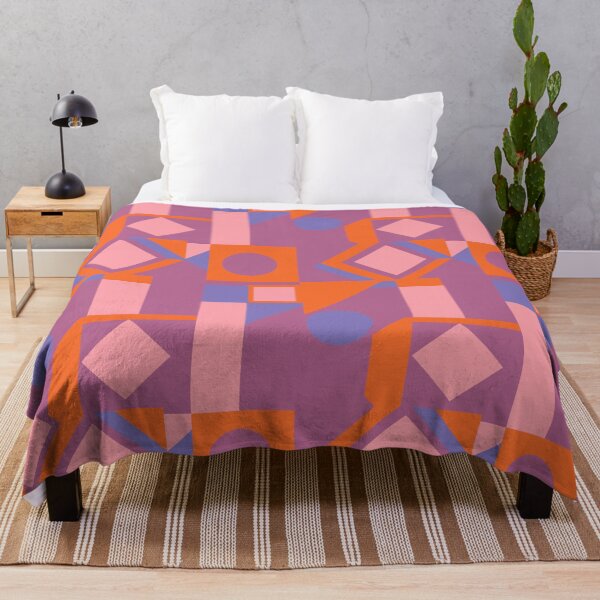 Item preview, Mcm 081 - abstract pattern - (blue, orange and pink) designed and sold by leartset.