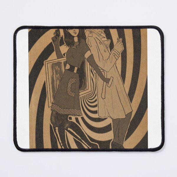 Item preview, The Mod, Psychedelic Adventures of a Secret Agent- Black and White (1) designed and sold by teagan-powerz.