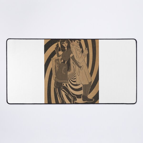 Item preview, The Mod, Psychedelic Adventures of a Secret Agent- Black and White (1) designed and sold by teagan-powerz.