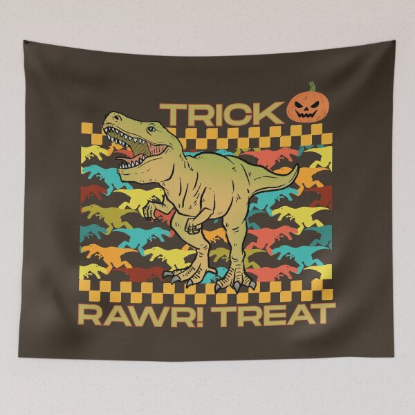 Item preview, Halloween Trick Rawr Treat Dinosaur Pumpkin For Kids designed and sold by SunfullyYours.