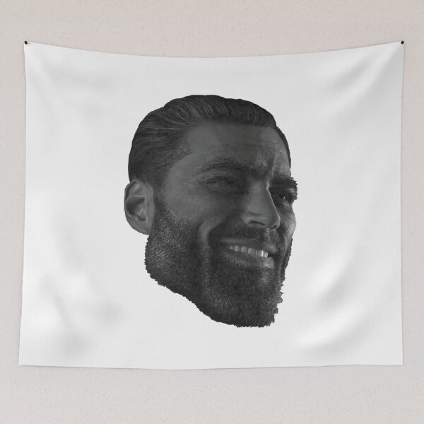 Item preview, Giga Chad Meme Funny designed and sold by sitiawola.