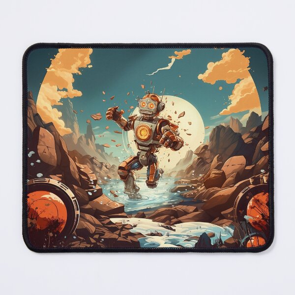 Item preview, Running Robot - The Third Sprint designed and sold by PalaceOfPattern.