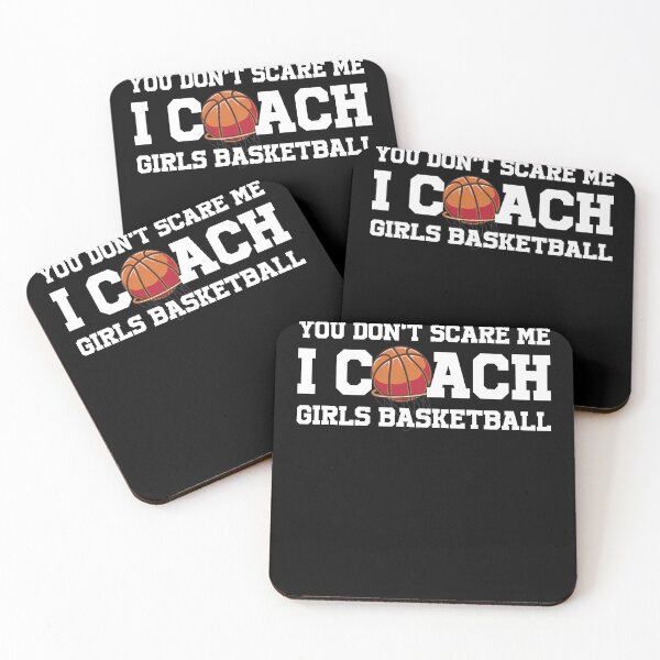Item preview, I Coach Girls Basketball Funny Basketball Gift designed and sold by CatRobot.