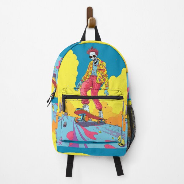 Item preview, Clown Around Skater in the Circus Clouds by King Felix designed and sold by Felix Toth.