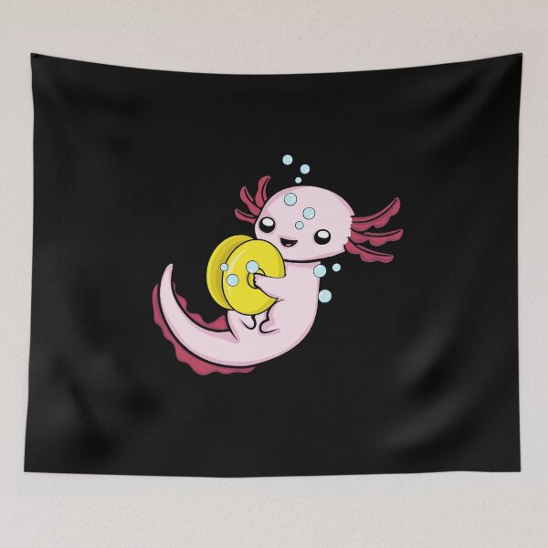 Item preview, Axolotl Musician Marching Band Kids Men Cymbals Player designed and sold by DSWShirts.