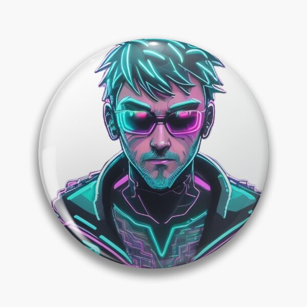 Item preview, character in cyberpunk style designed and sold by TTR3.