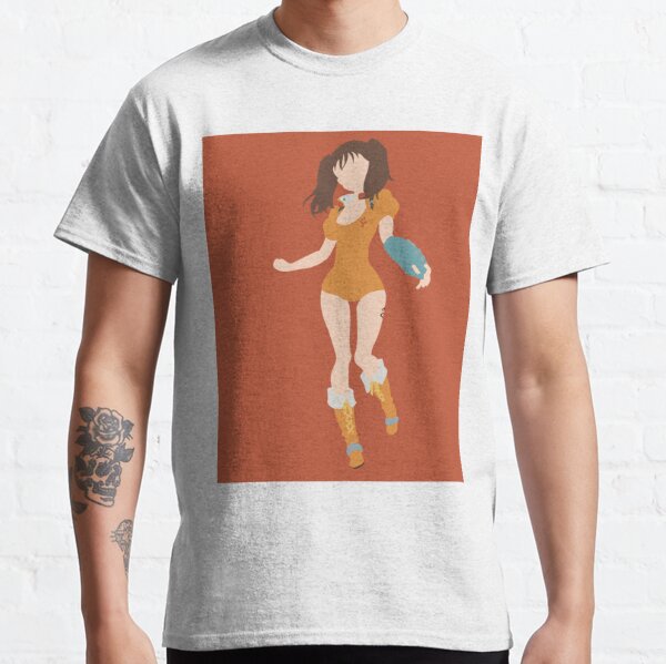 The Seven Deadly Sins Diane Blue And Orange T-Shirt