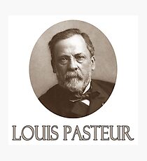 Lámina fotográfica Grandes mentes en la ciencia - Louis Pasteur