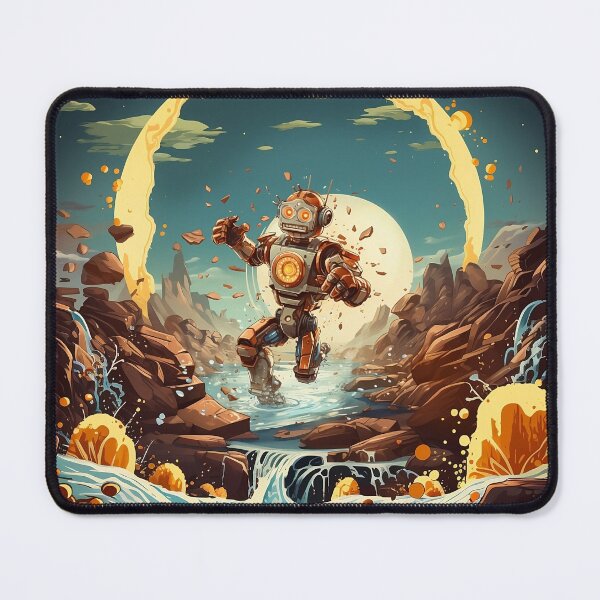Item preview, Running Robot - The Fourth Sprint designed and sold by PalaceOfPattern.