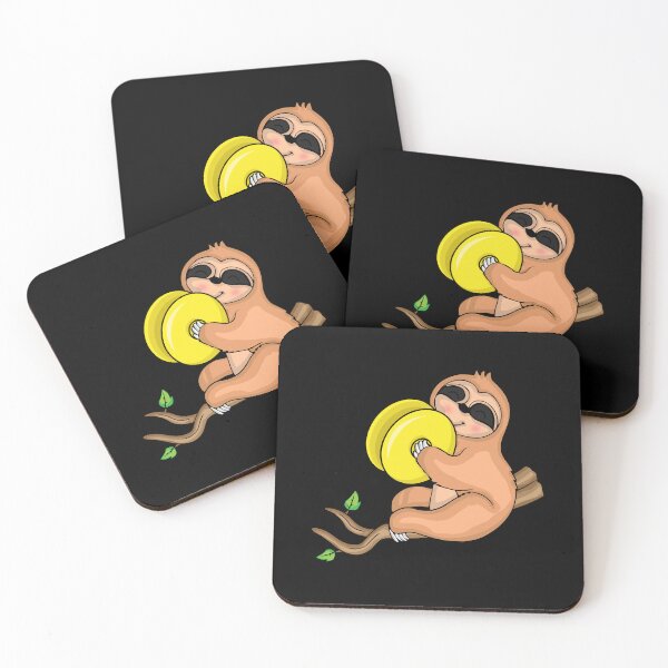 Item preview, Sloth Musician Marching Band Kids Men Cymbals Player designed and sold by DSWShirts.