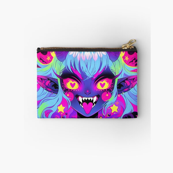 Item preview, Wacky Kawaii Demonic Elf Anime Girl designed and sold by bubblegoth.